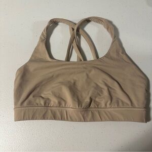 Lululemon Athletica Beige Sports Bra